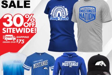 limited-time savings of 30% on all SRE Spiritwear
